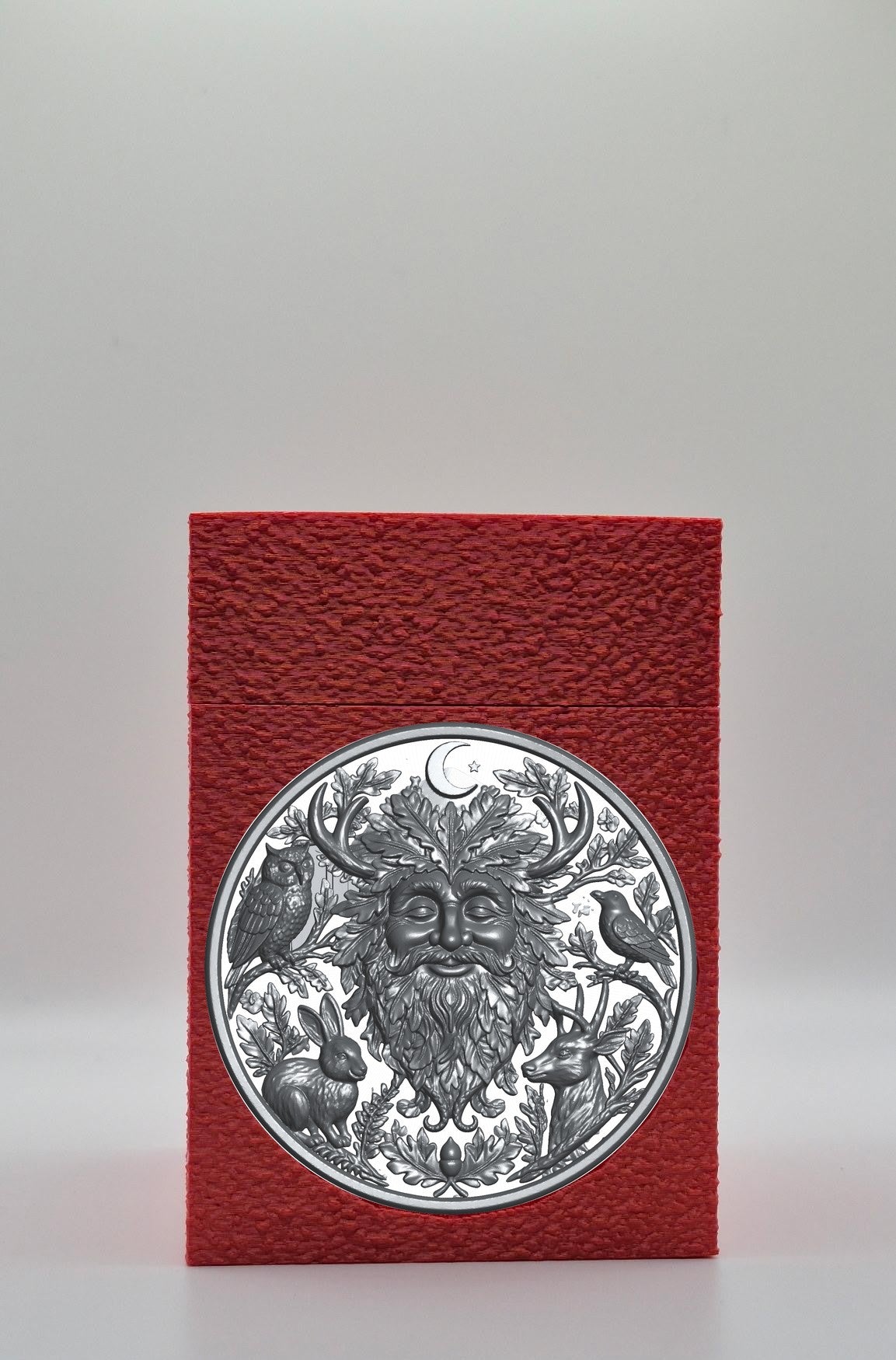 Tree Spirit Card Box — Red