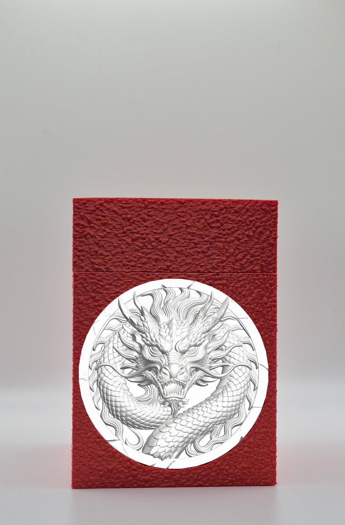 Dragon Card Box — Red