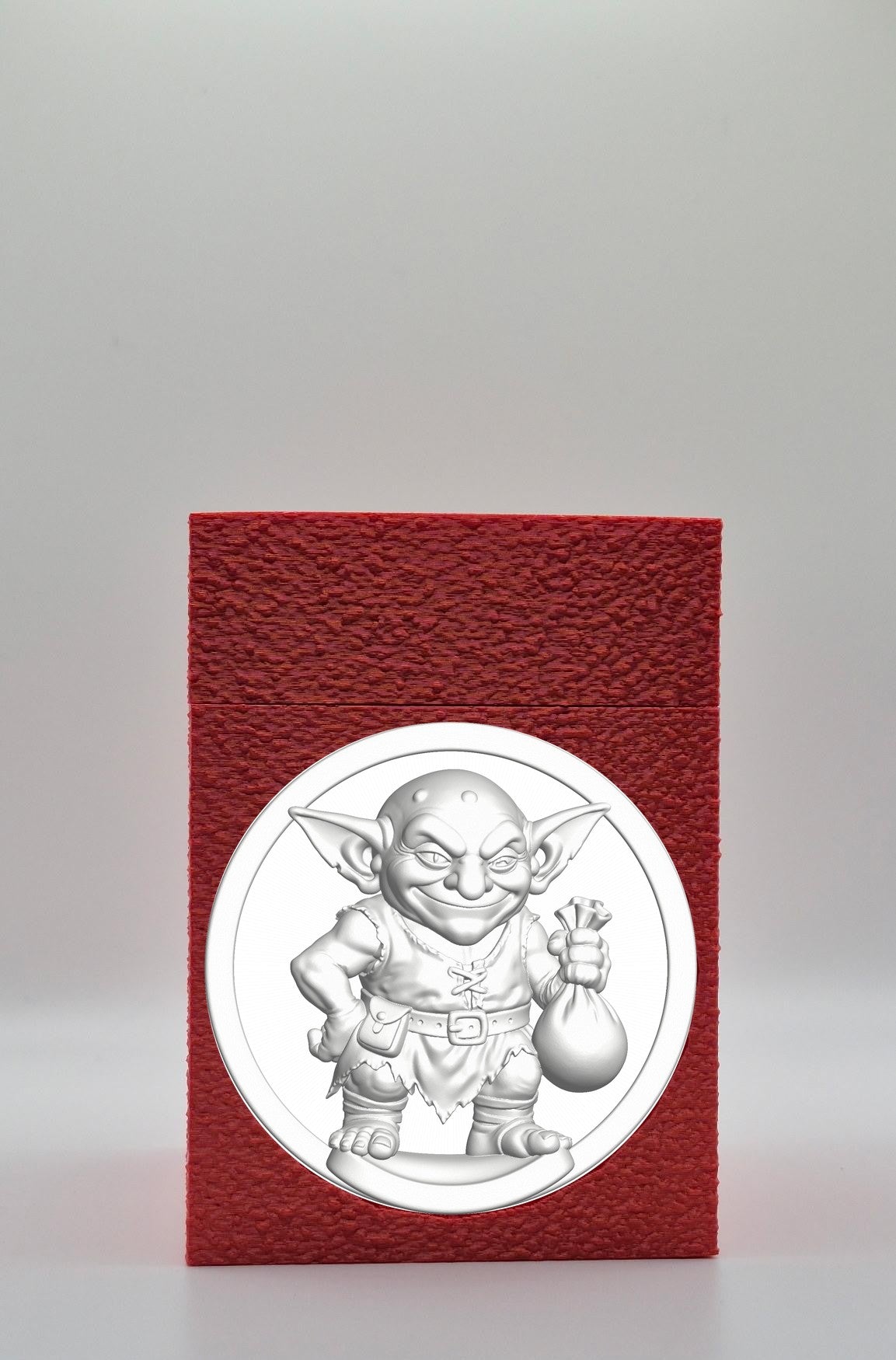Greedy Goblin Card Box — Red