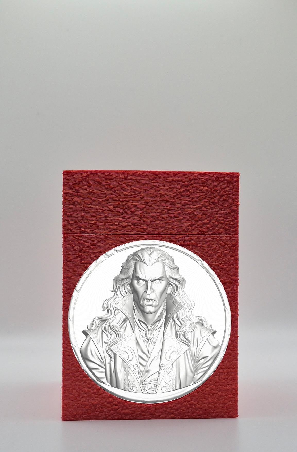 Gothic Vampire Card Box — Red