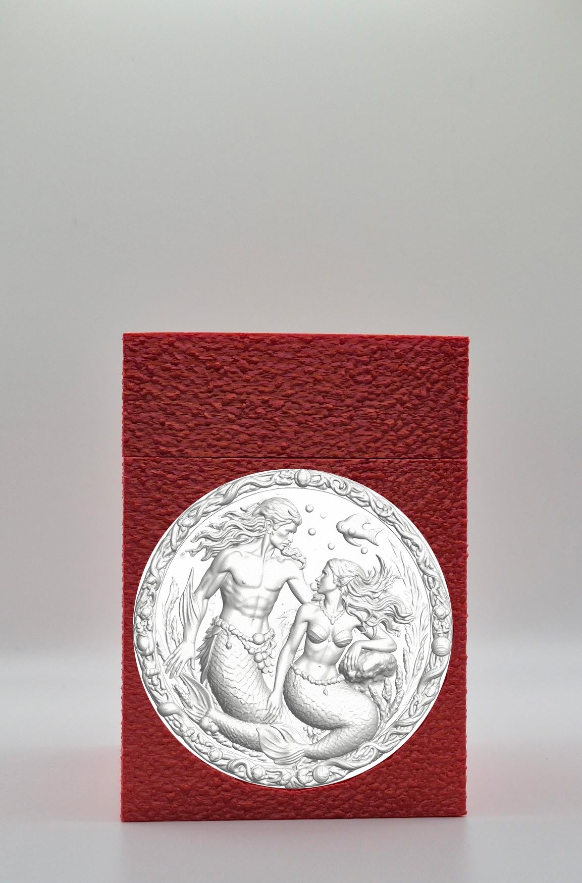 Merfolk Card Box — Red