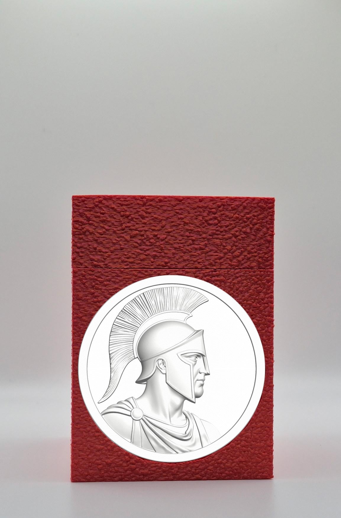 Spartan Card Box — Red