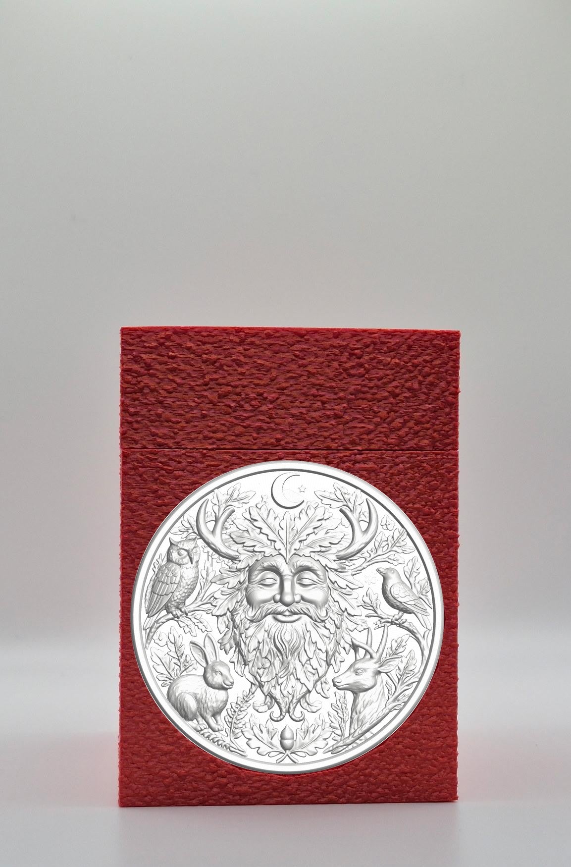 Tree Spirit Card Box — Red