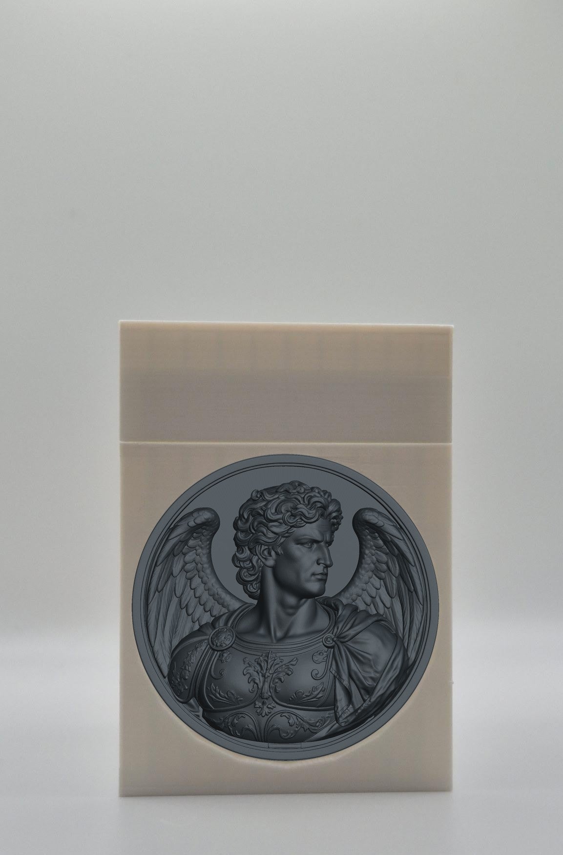 Angel Card Box — White