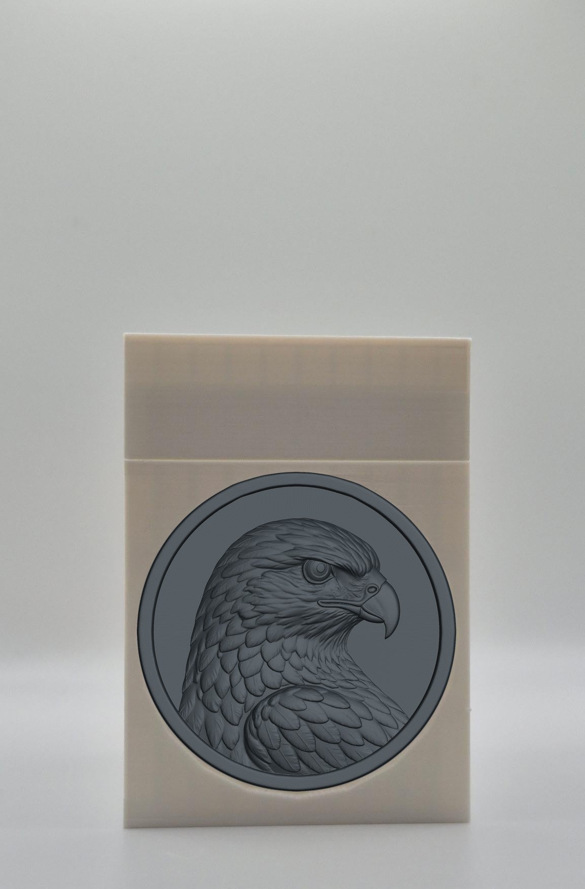 Eagle Card Box — White