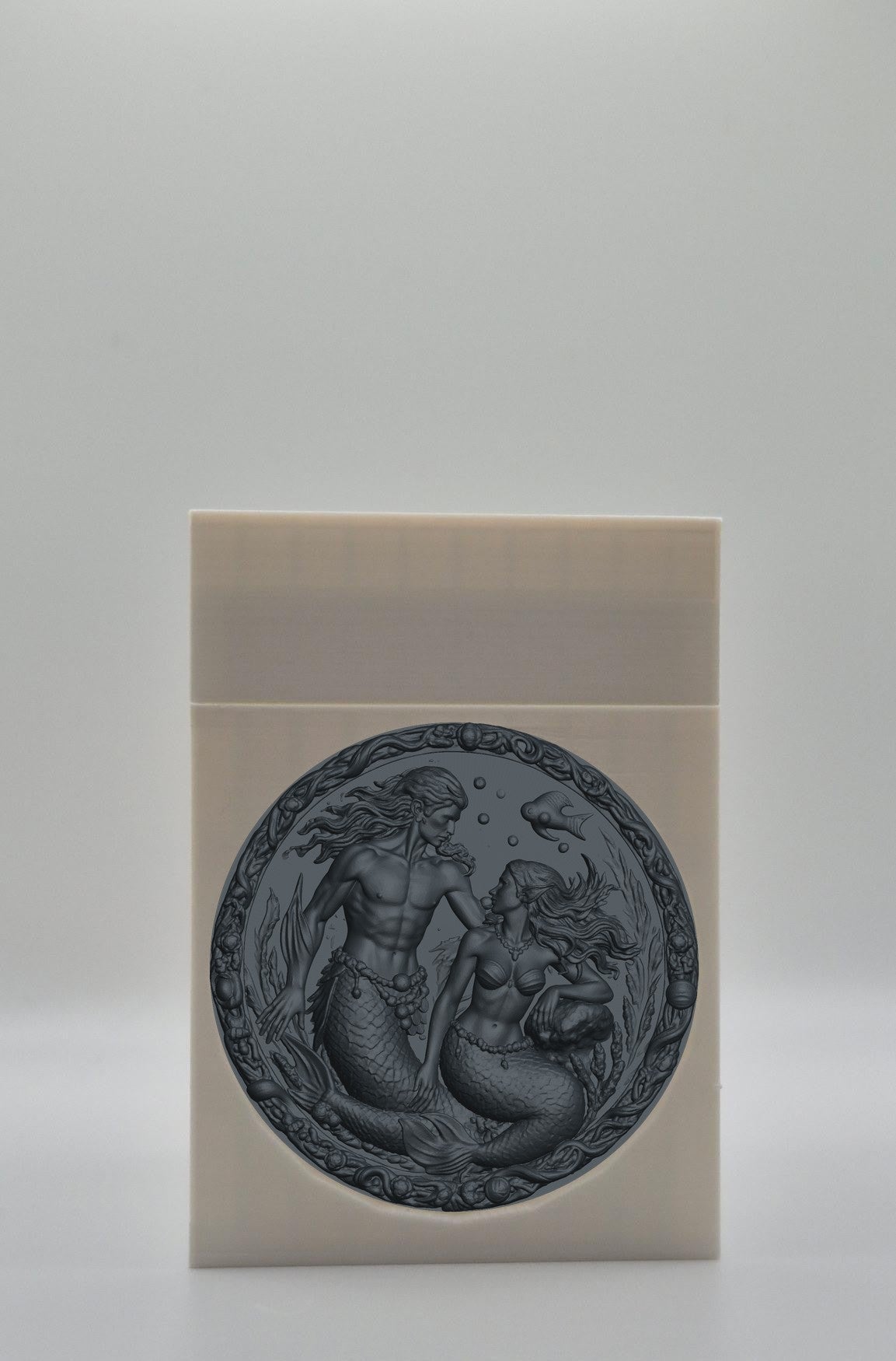 Merfolk Card Box — White