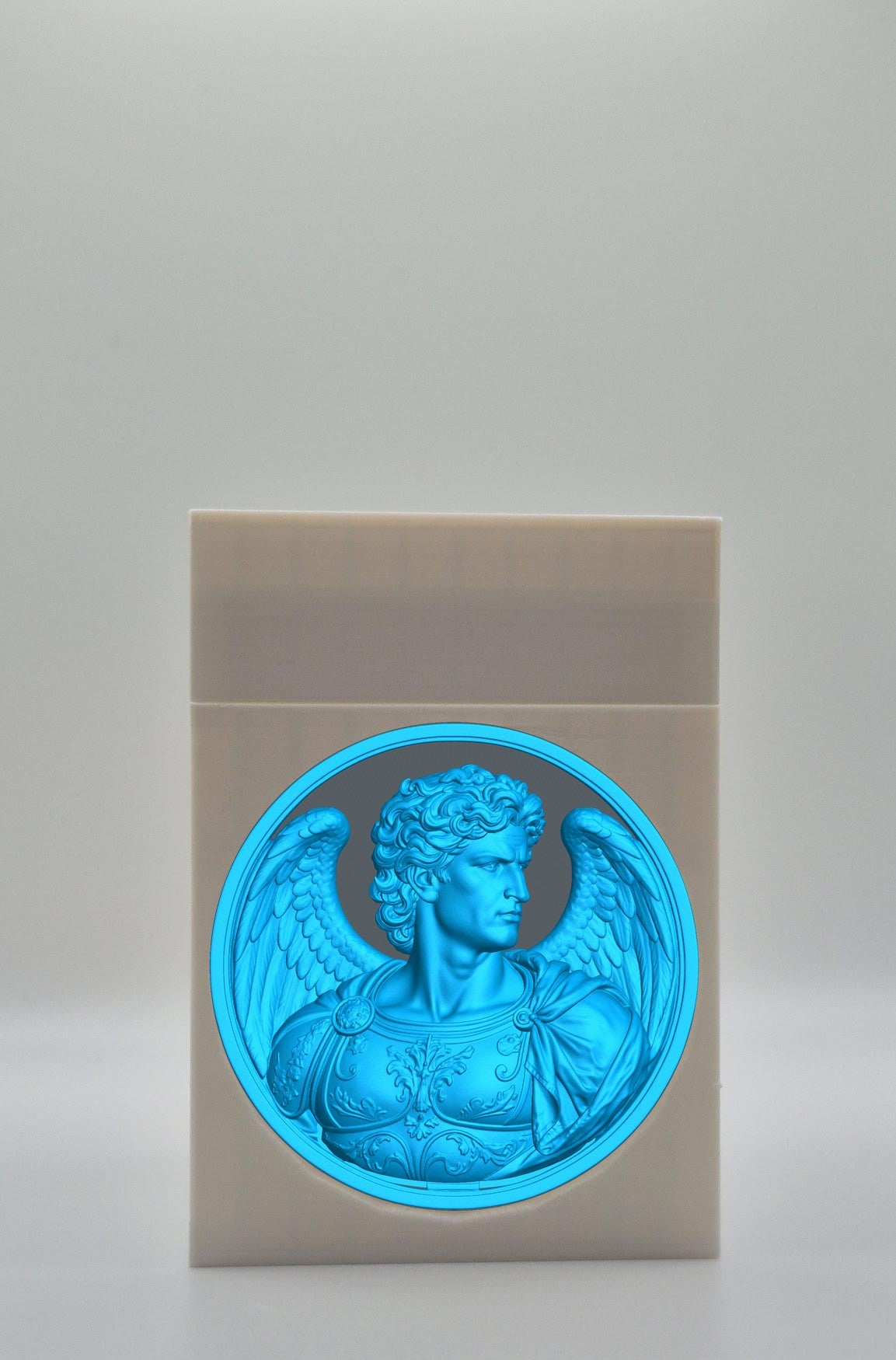 Angel Card Box — White