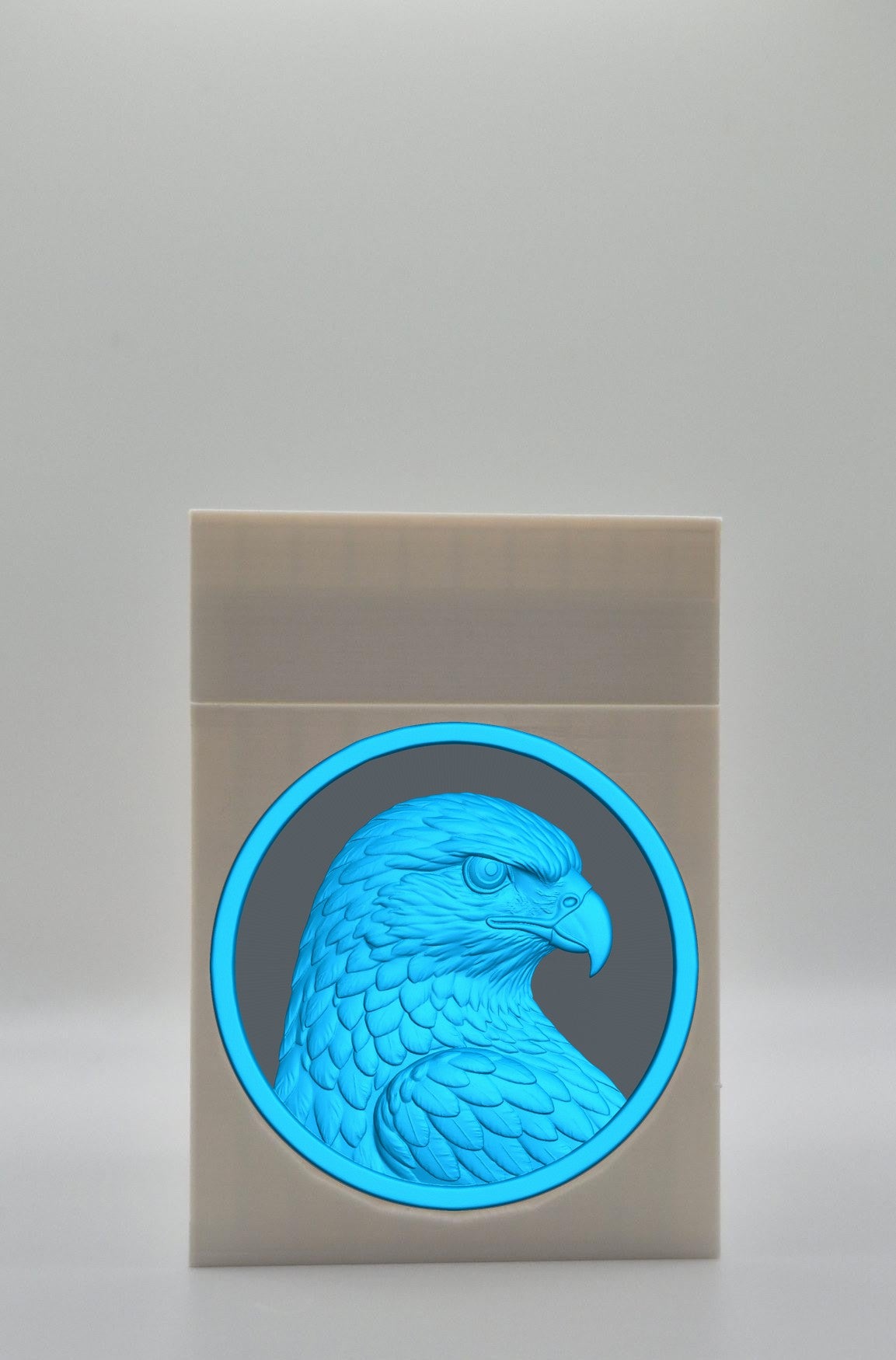 Eagle Card Box — White