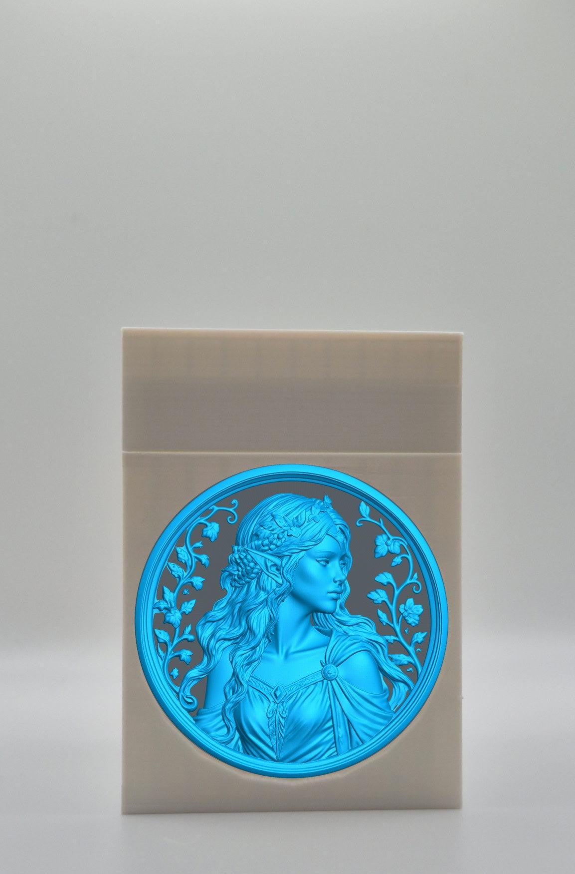 Elf Maiden Card Box — White