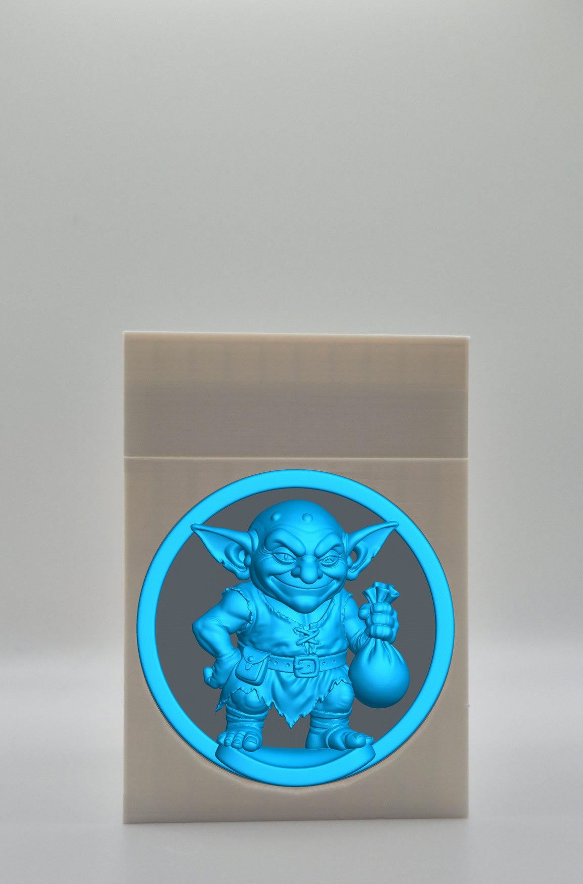 Greedy Goblin Card Box — White