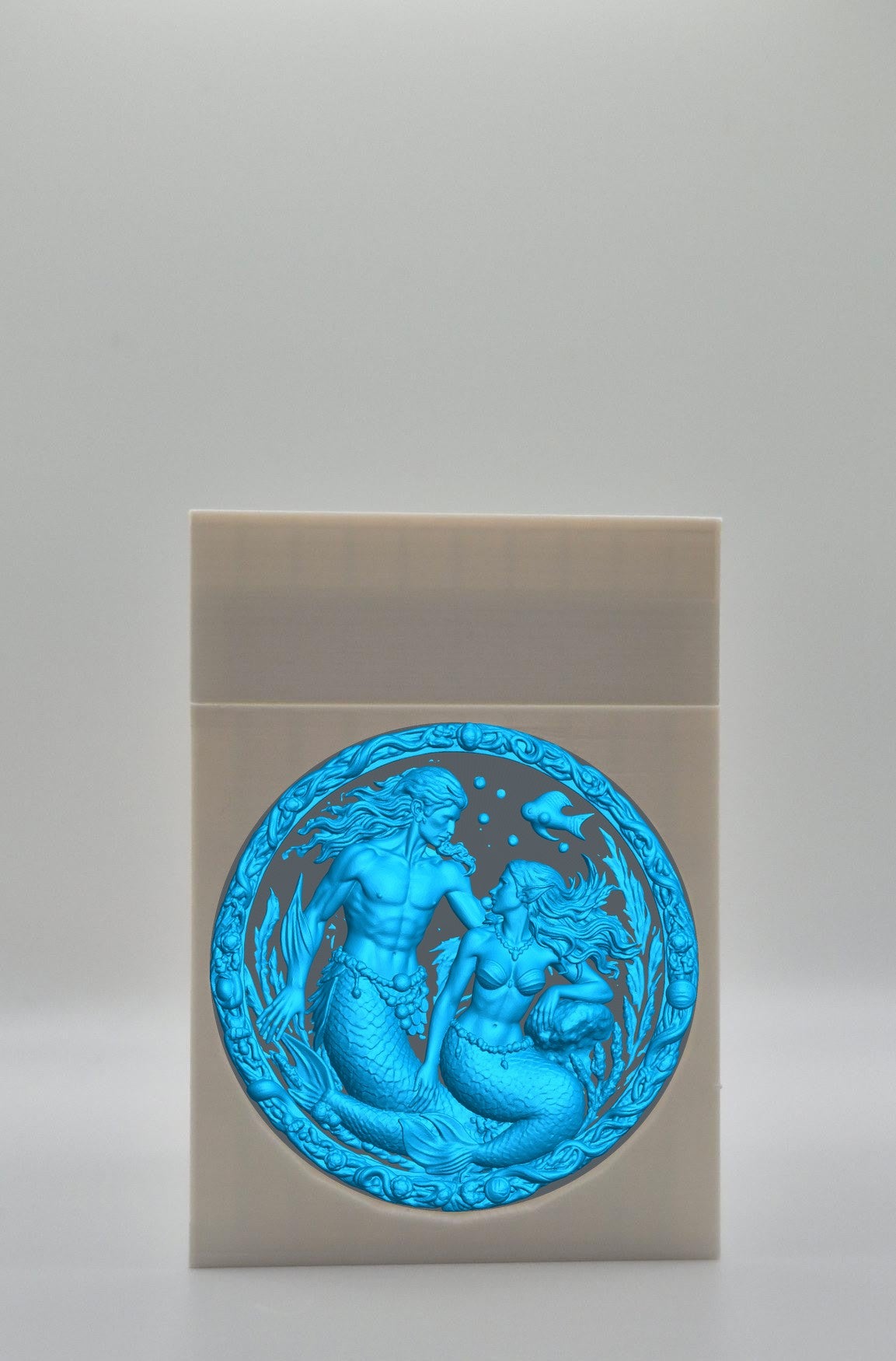 Merfolk Card Box — White
