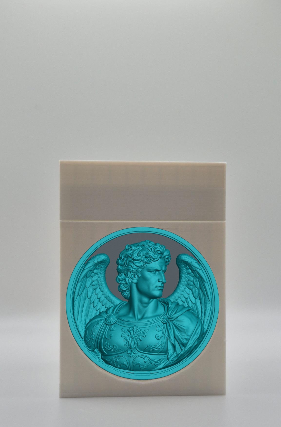Angel Card Box — White