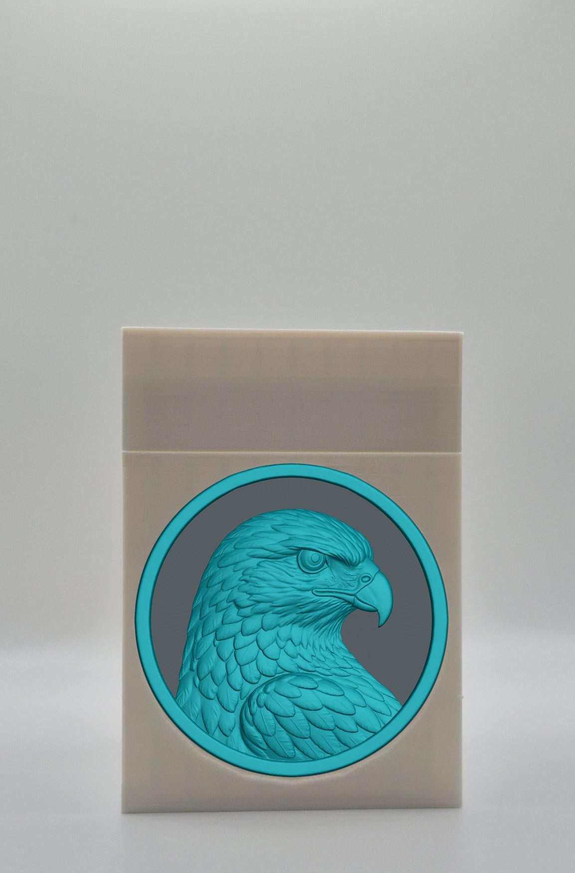 Eagle Card Box — White