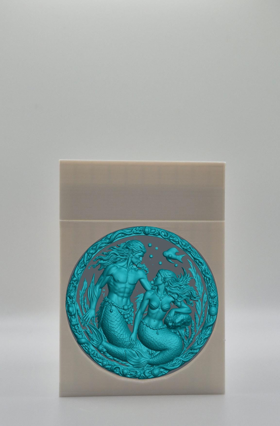 Merfolk Card Box — White