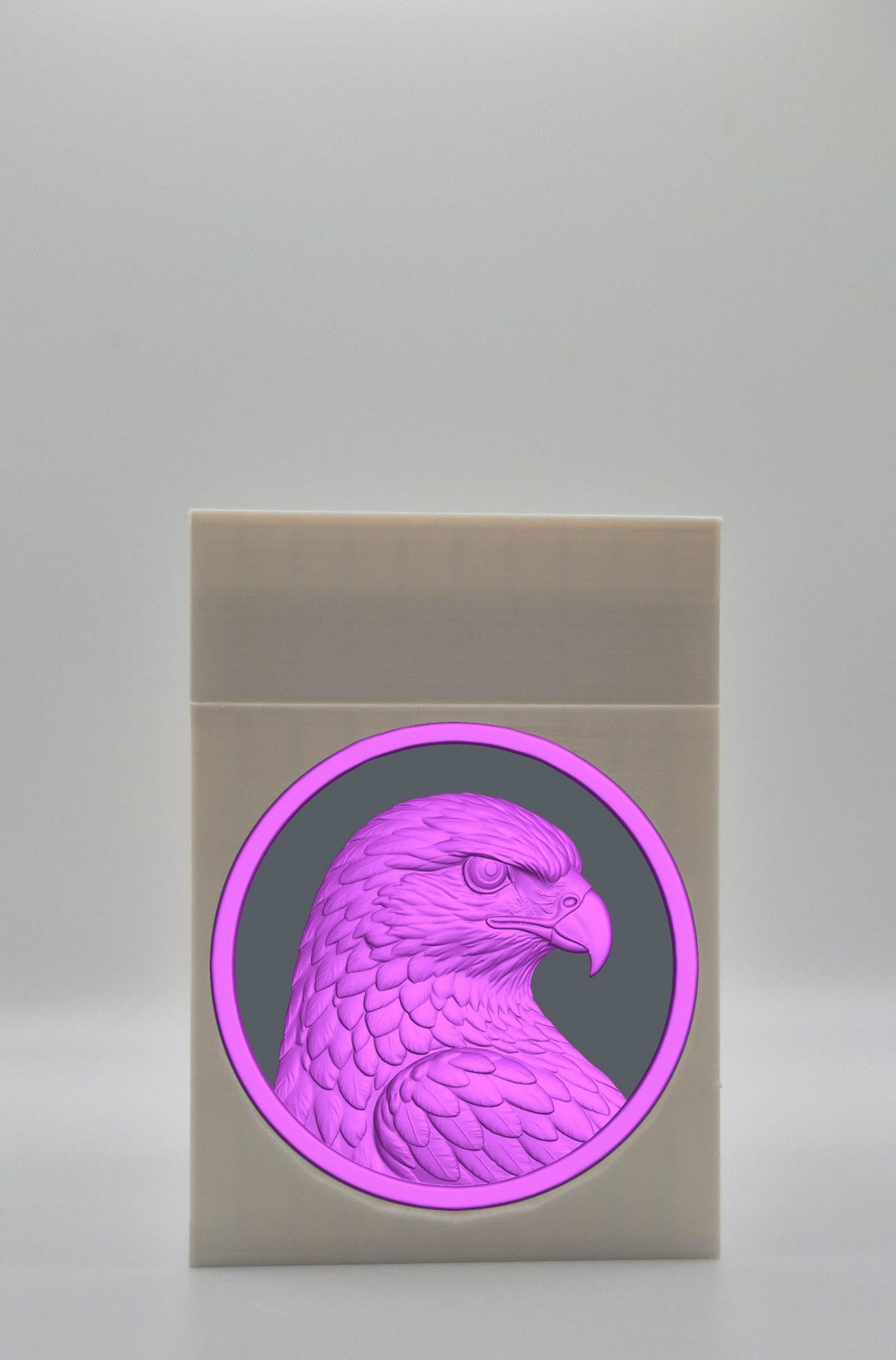 Eagle Card Box — White