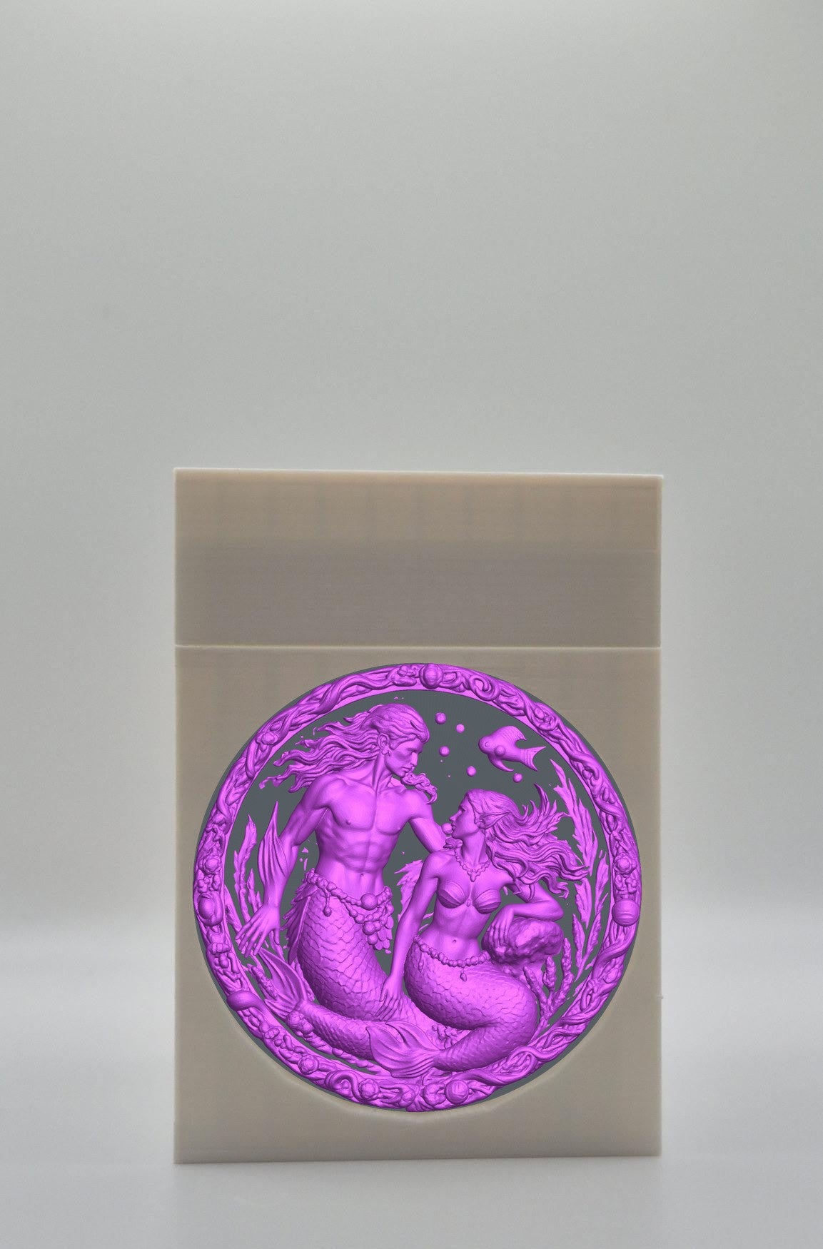 Merfolk Card Box — White