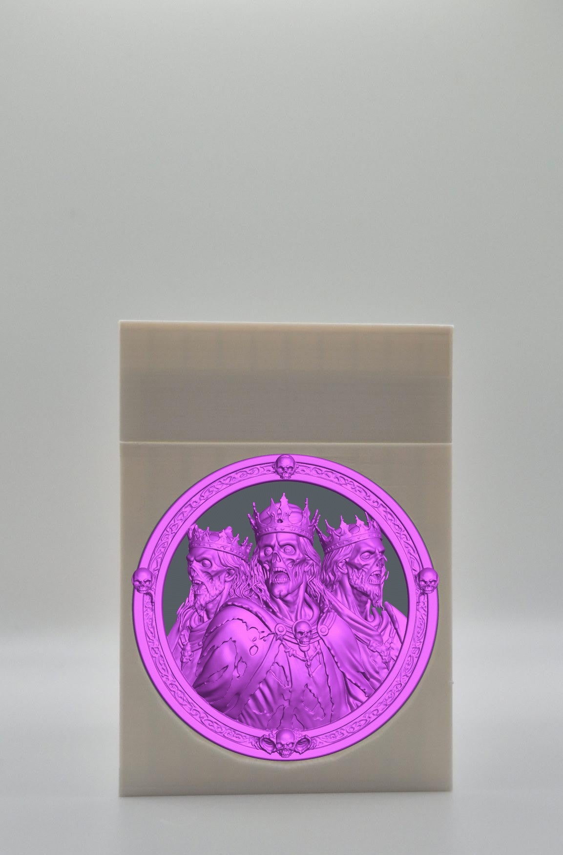 Zombie King Card Box — White