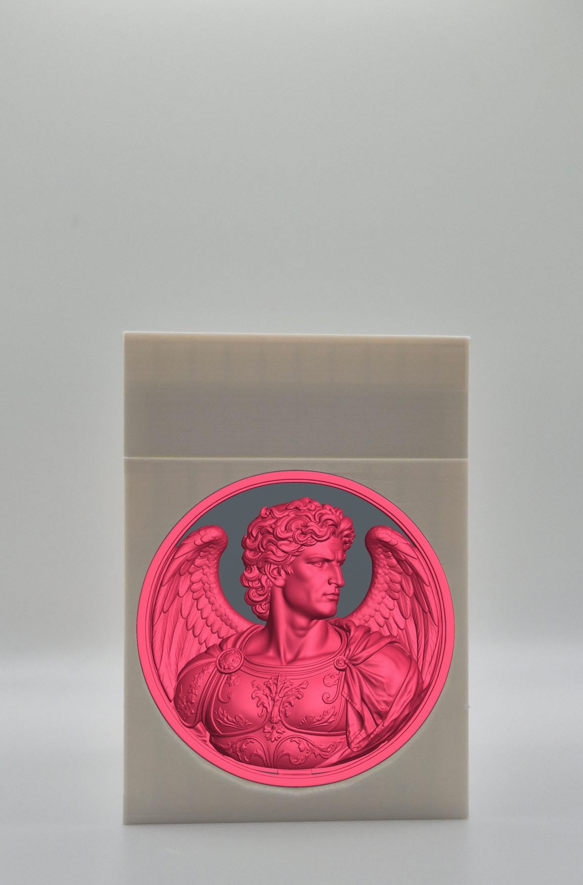 Angel Card Box — White