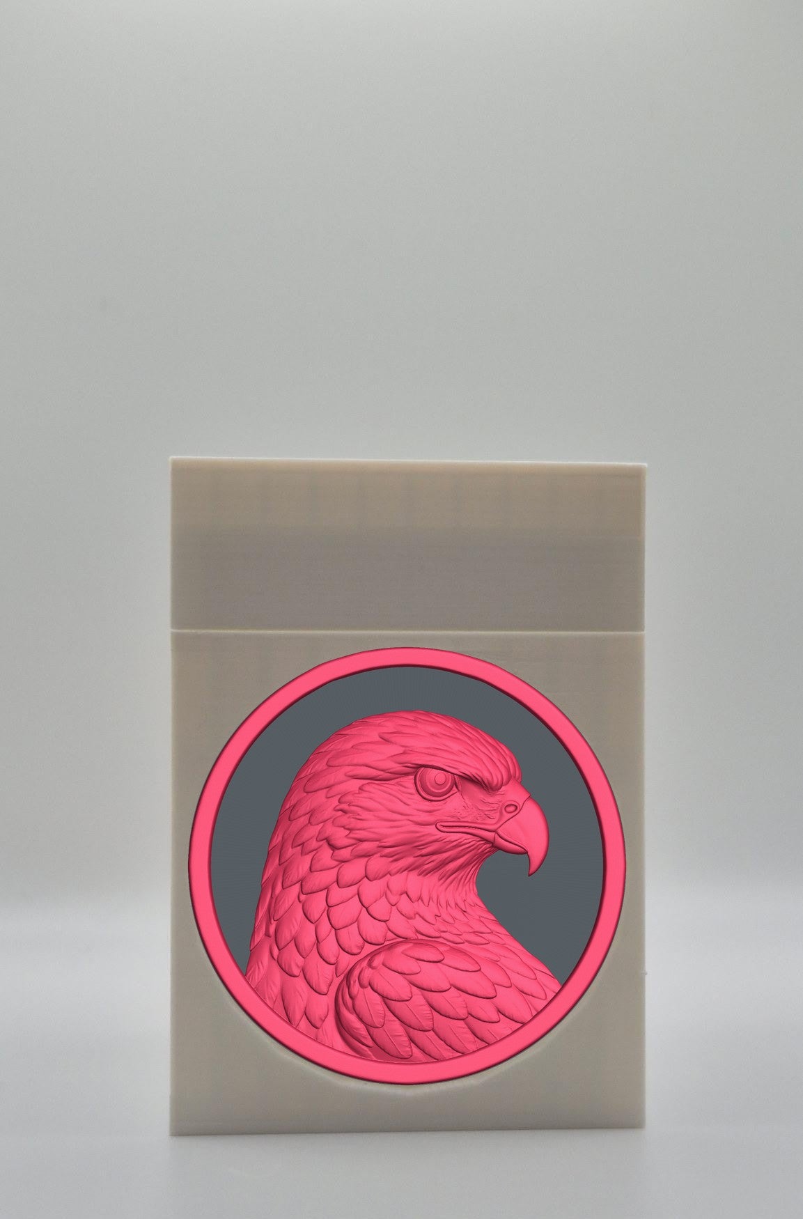 Eagle Card Box — White
