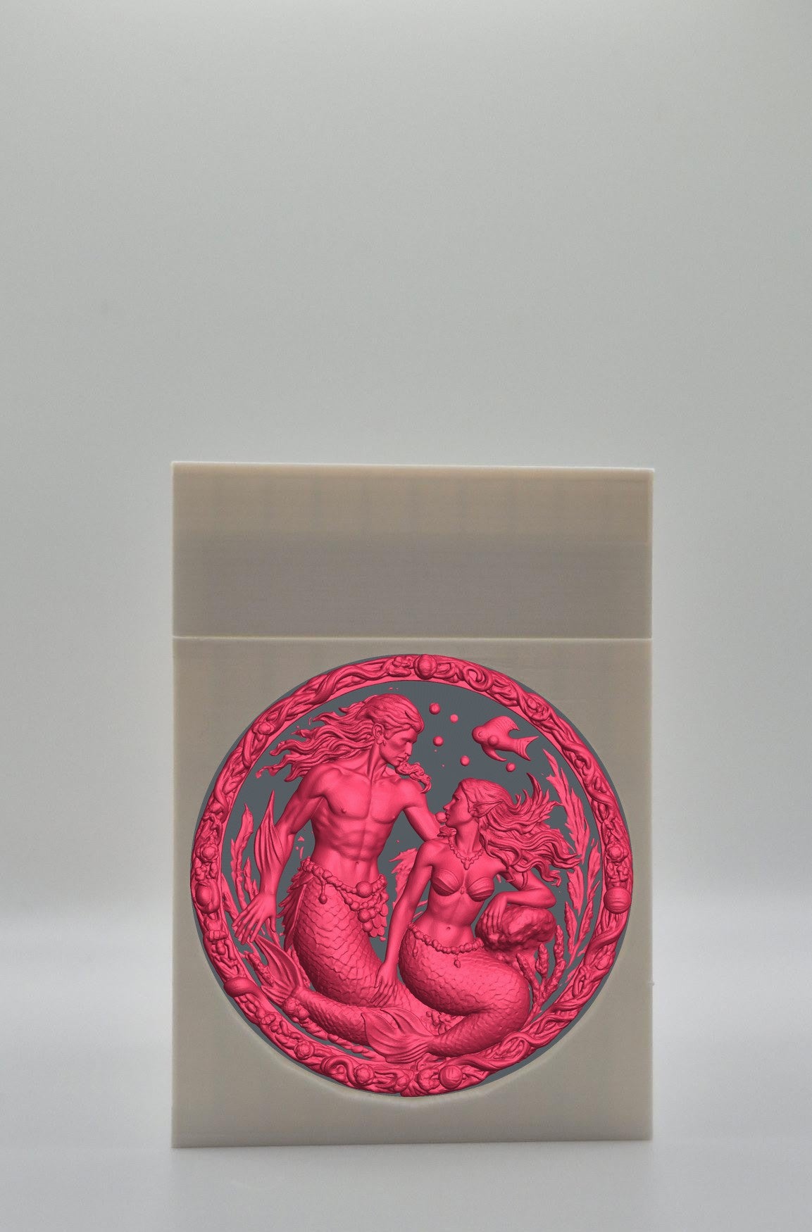 Merfolk Card Box — White
