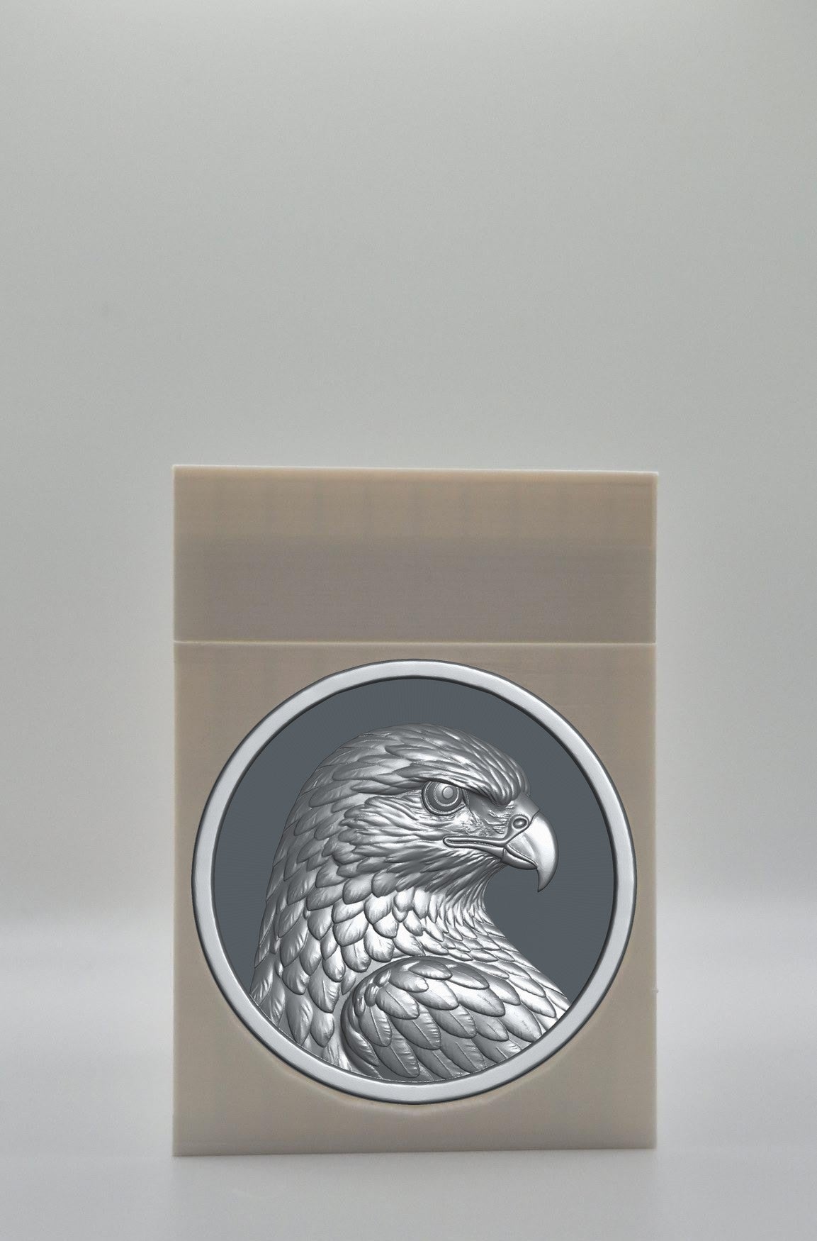 Eagle Card Box — White