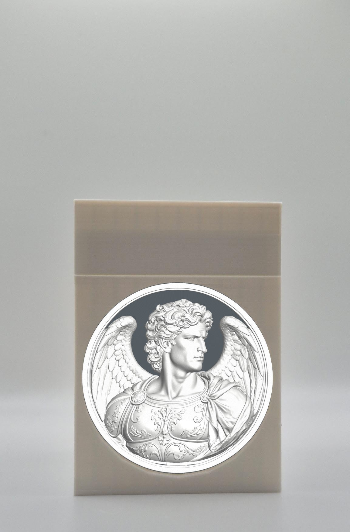 Angel Card Box — White