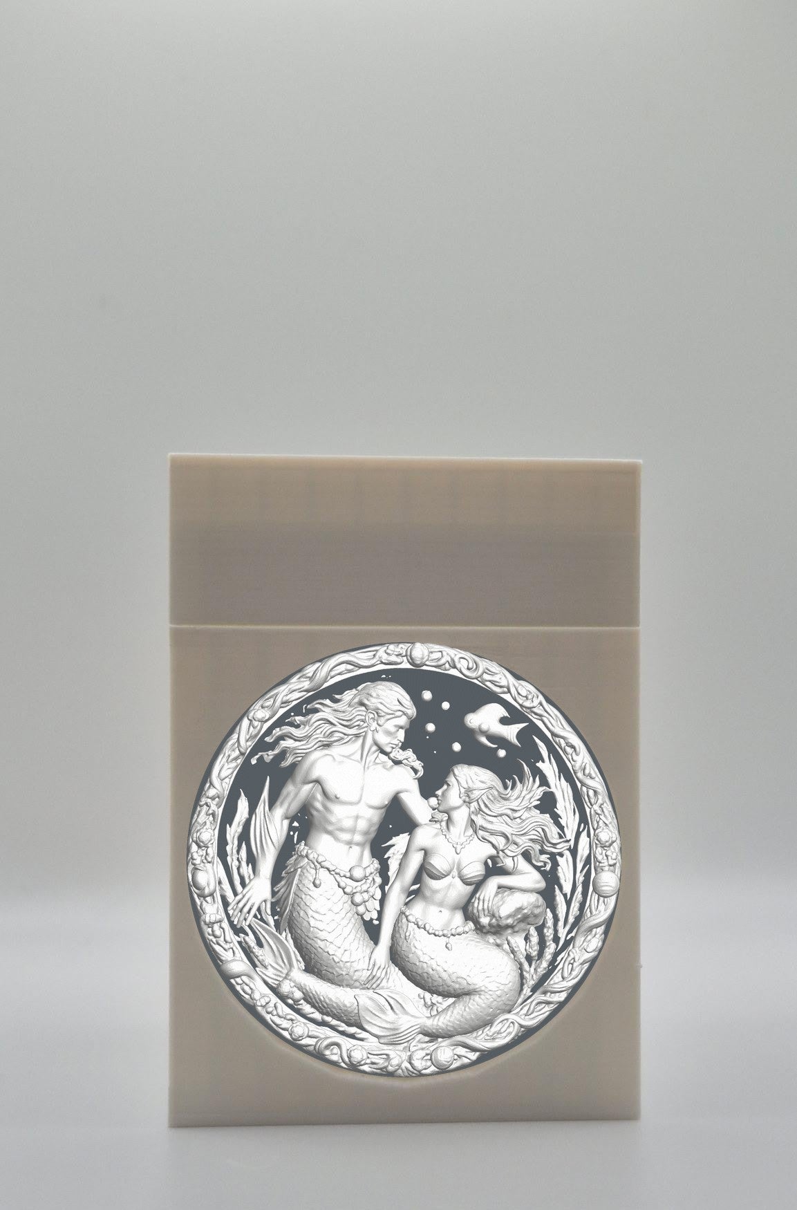 Merfolk Card Box — White