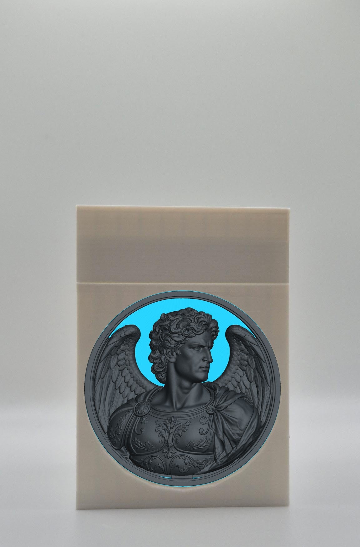 Angel Card Box — White