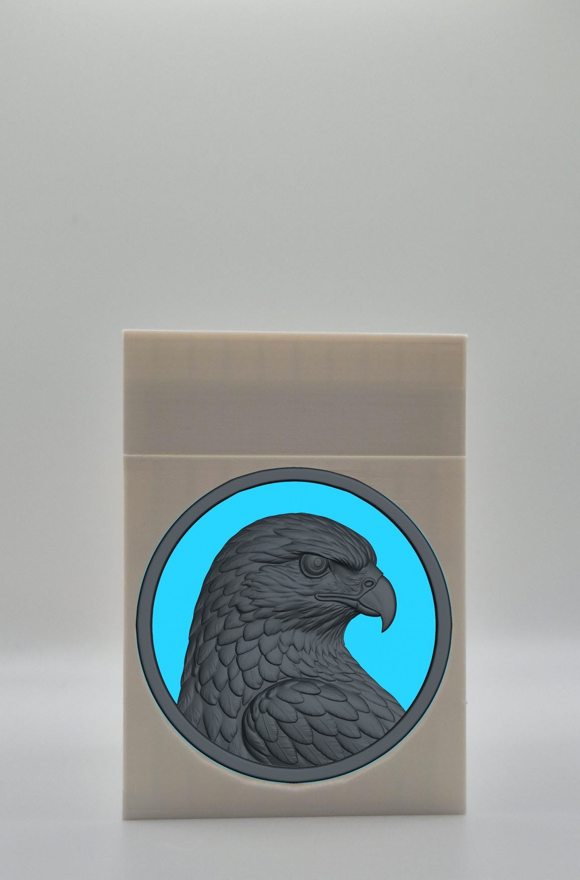 Eagle Card Box — White