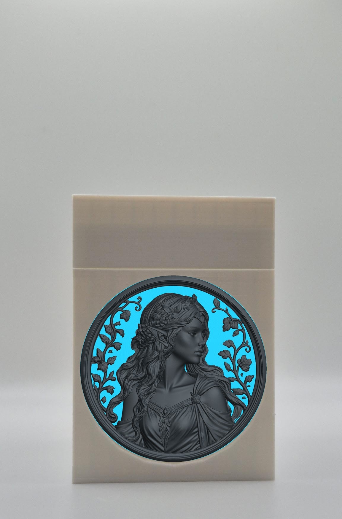 Elf Maiden Card Box — White