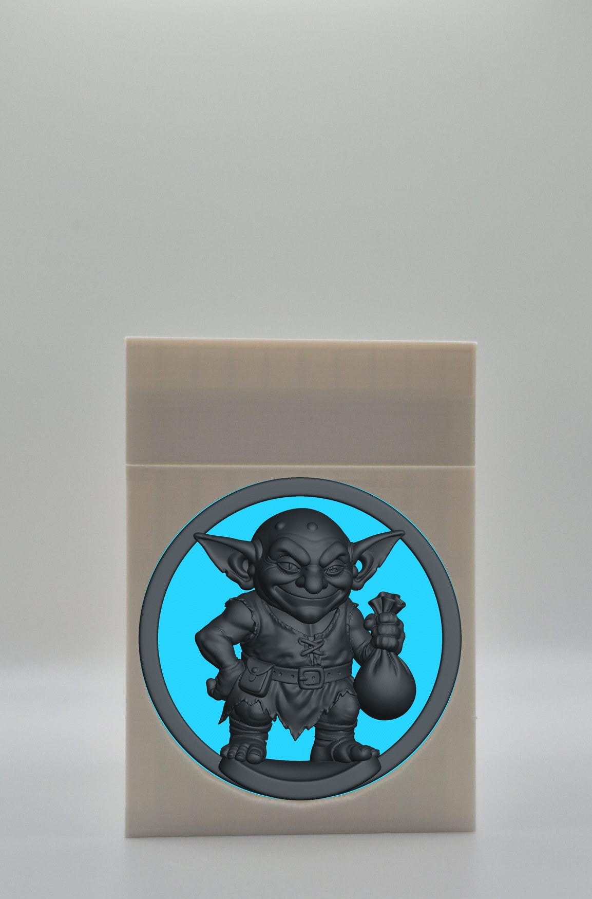 Greedy Goblin Card Box — White