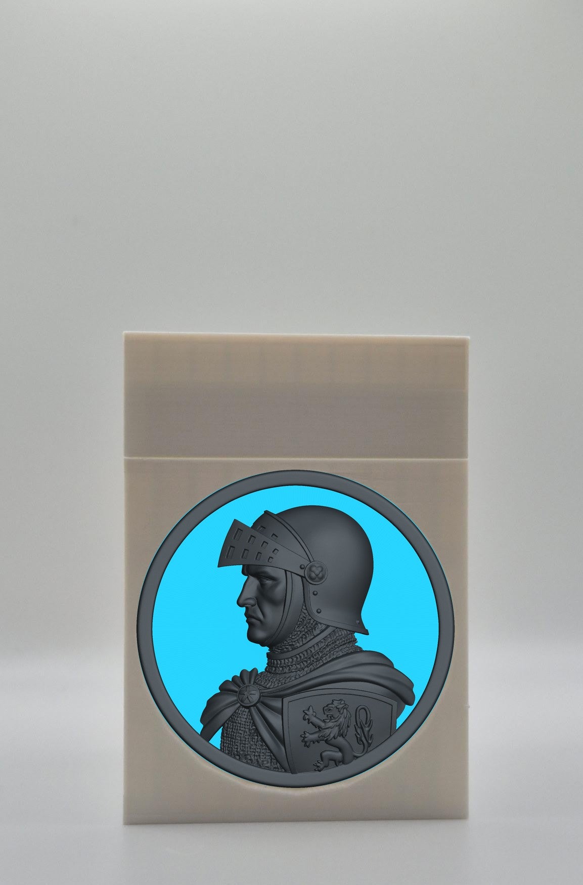 Knight Card Box — White