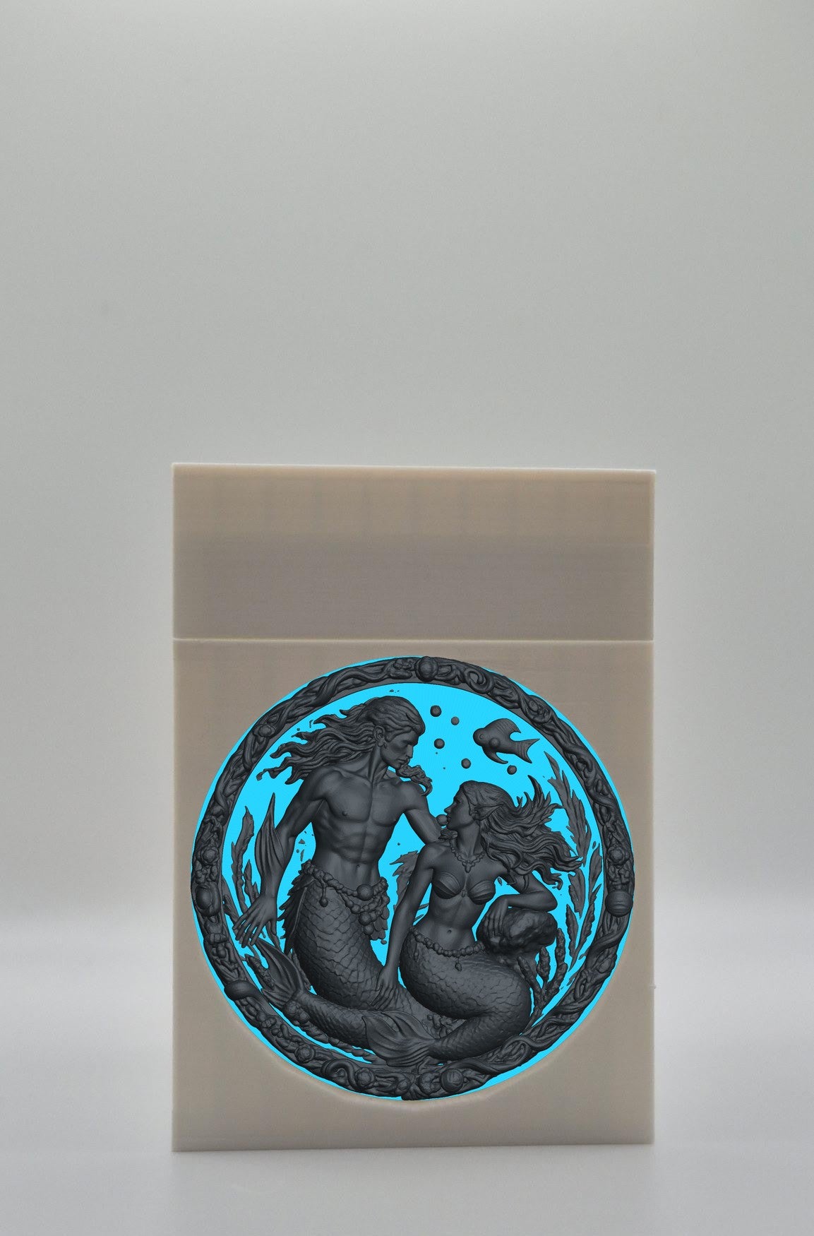 Merfolk Card Box — White