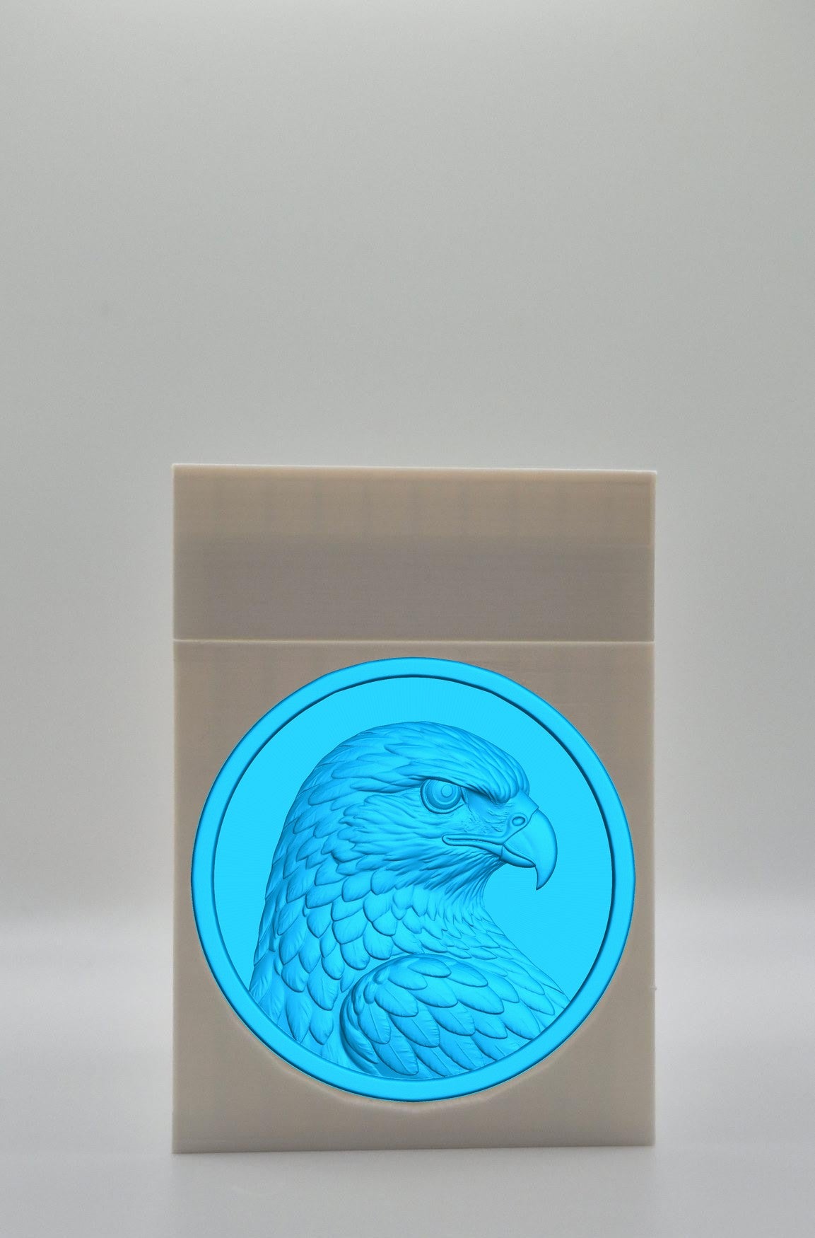 Eagle Card Box — White