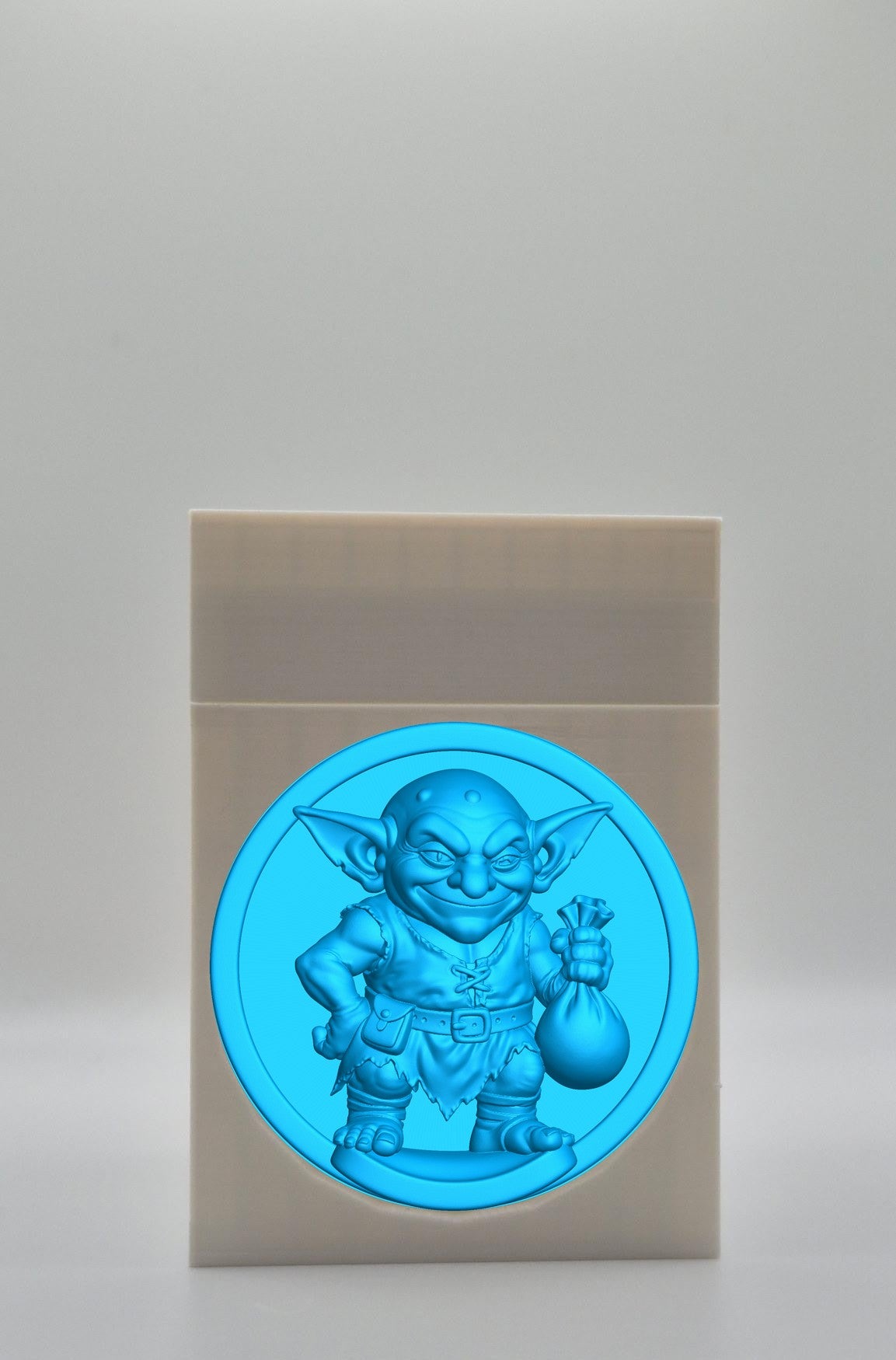 Greedy Goblin Card Box — White