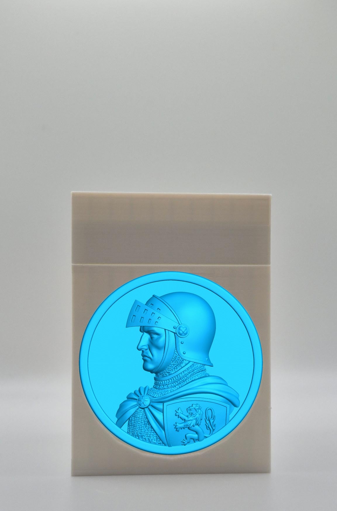 Knight Card Box — White
