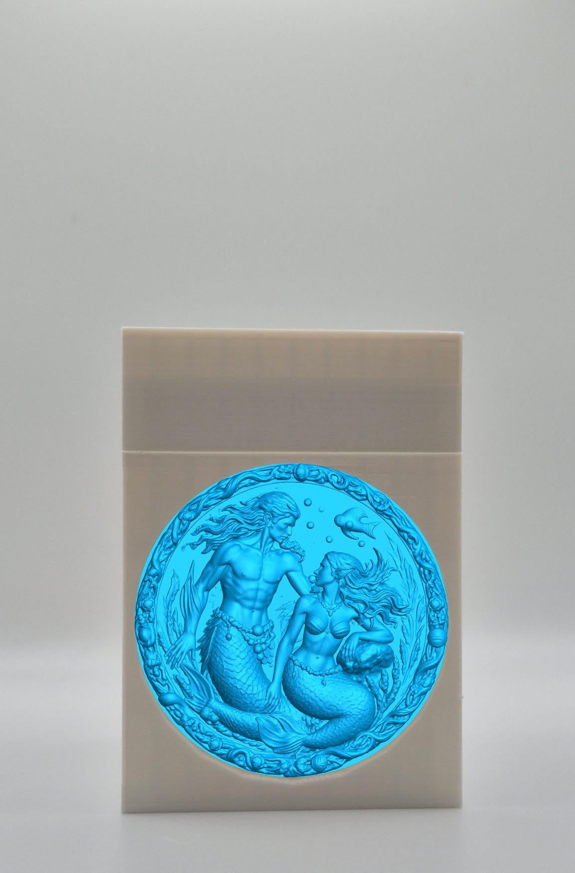 Merfolk Card Box — White