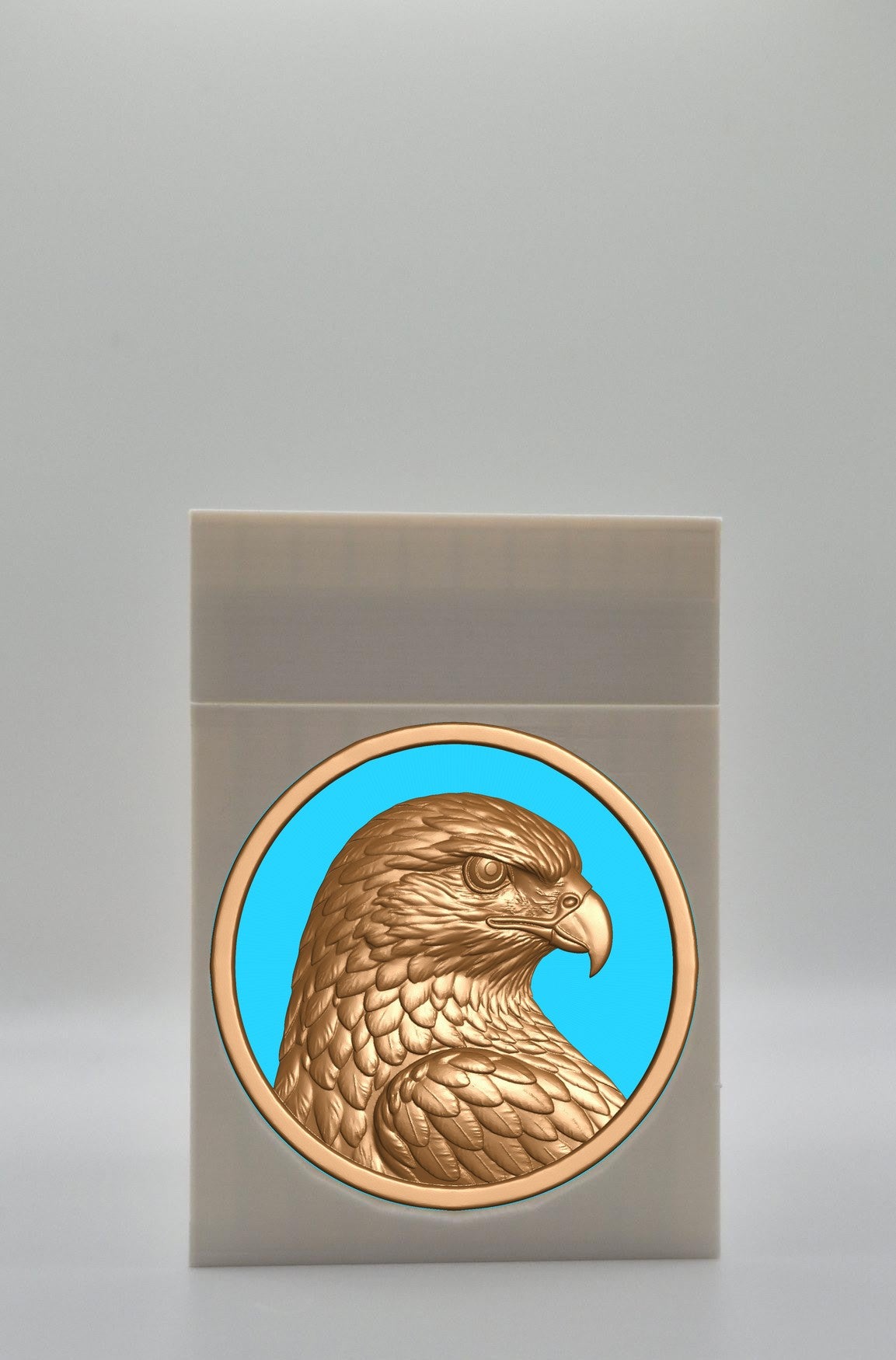 Eagle Card Box — White