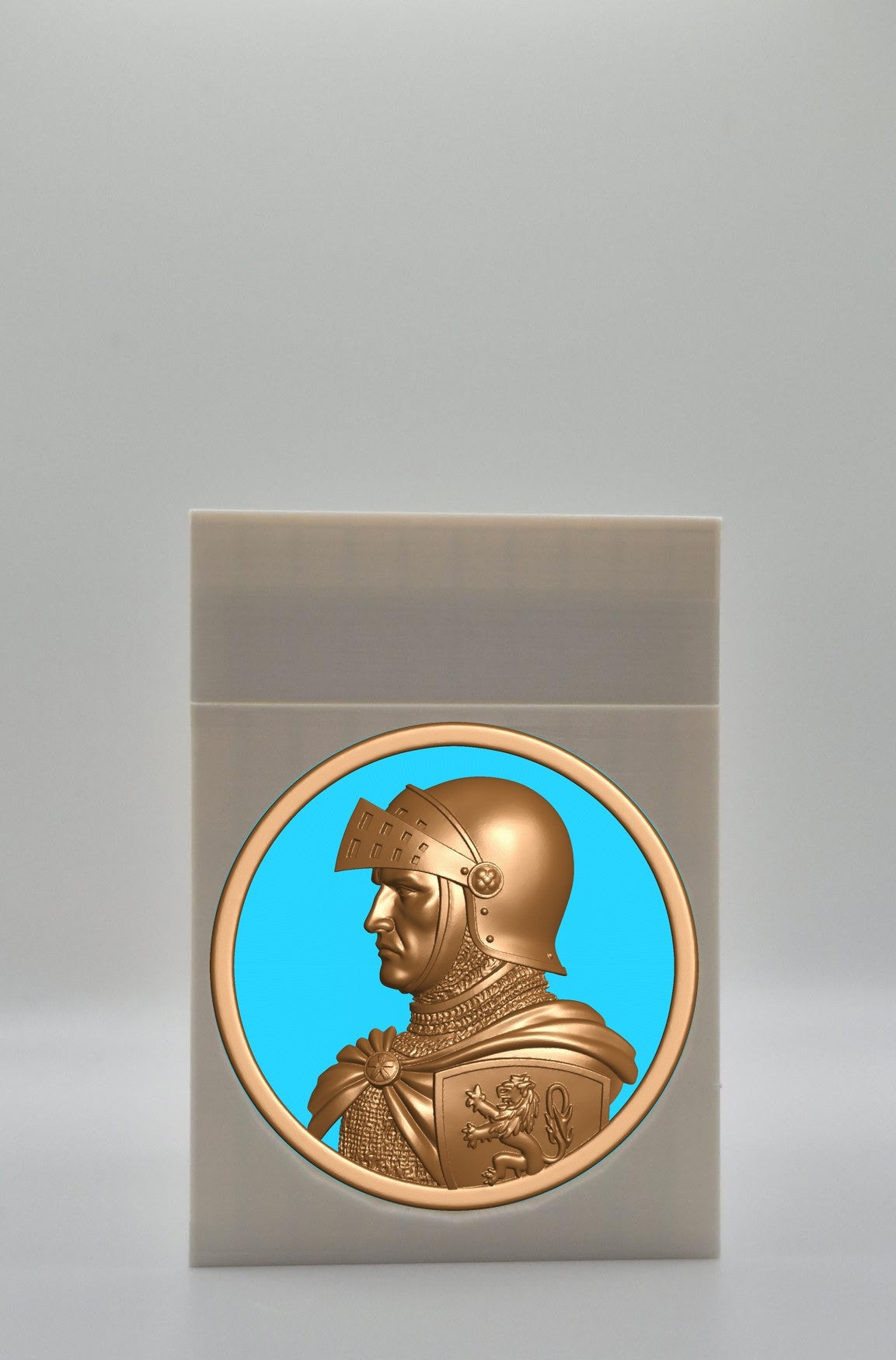 Knight Card Box — White
