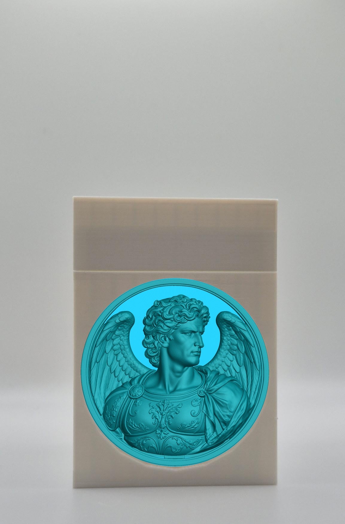 Angel Card Box — White