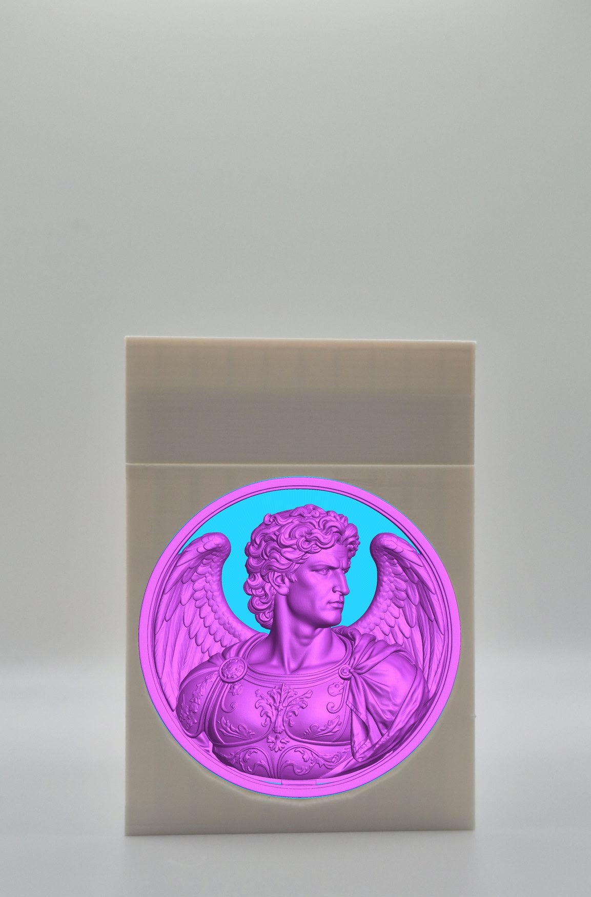 Angel Card Box — White