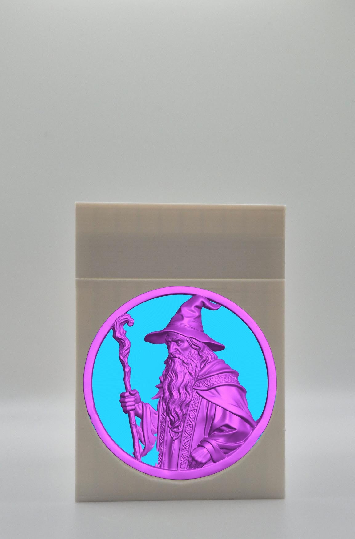 Wizard Card Box — White