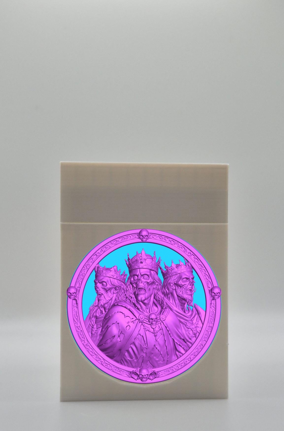 Zombie King Card Box — White