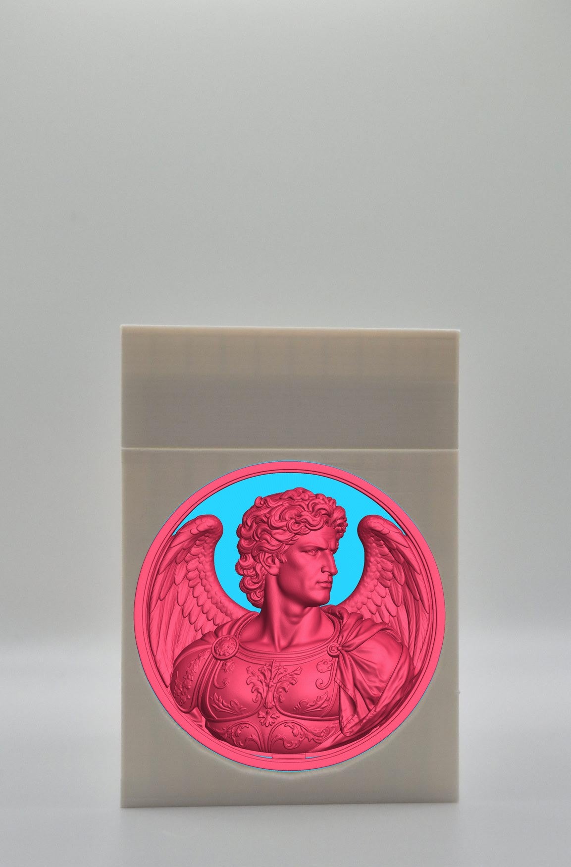 Angel Card Box — White