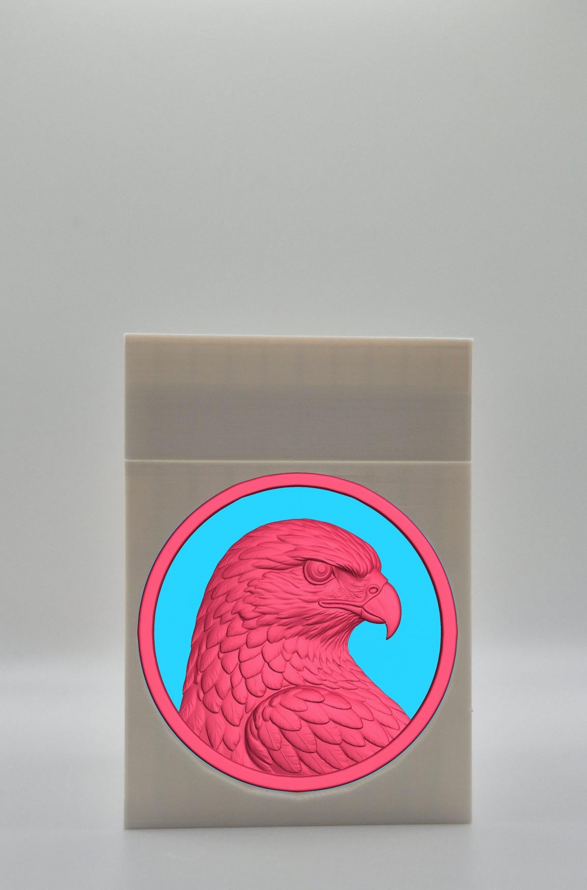 Eagle Card Box — White