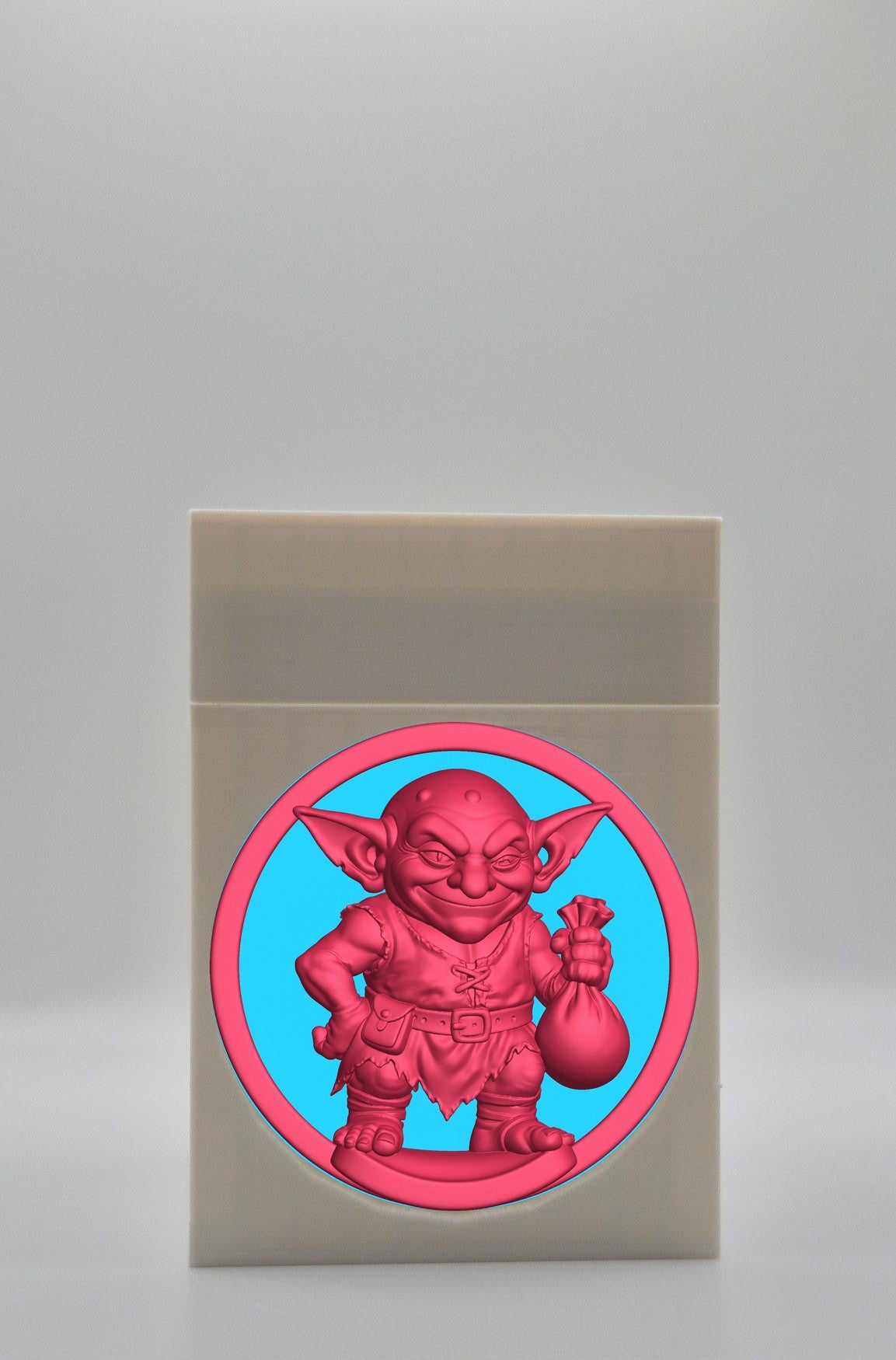 Greedy Goblin Card Box — White