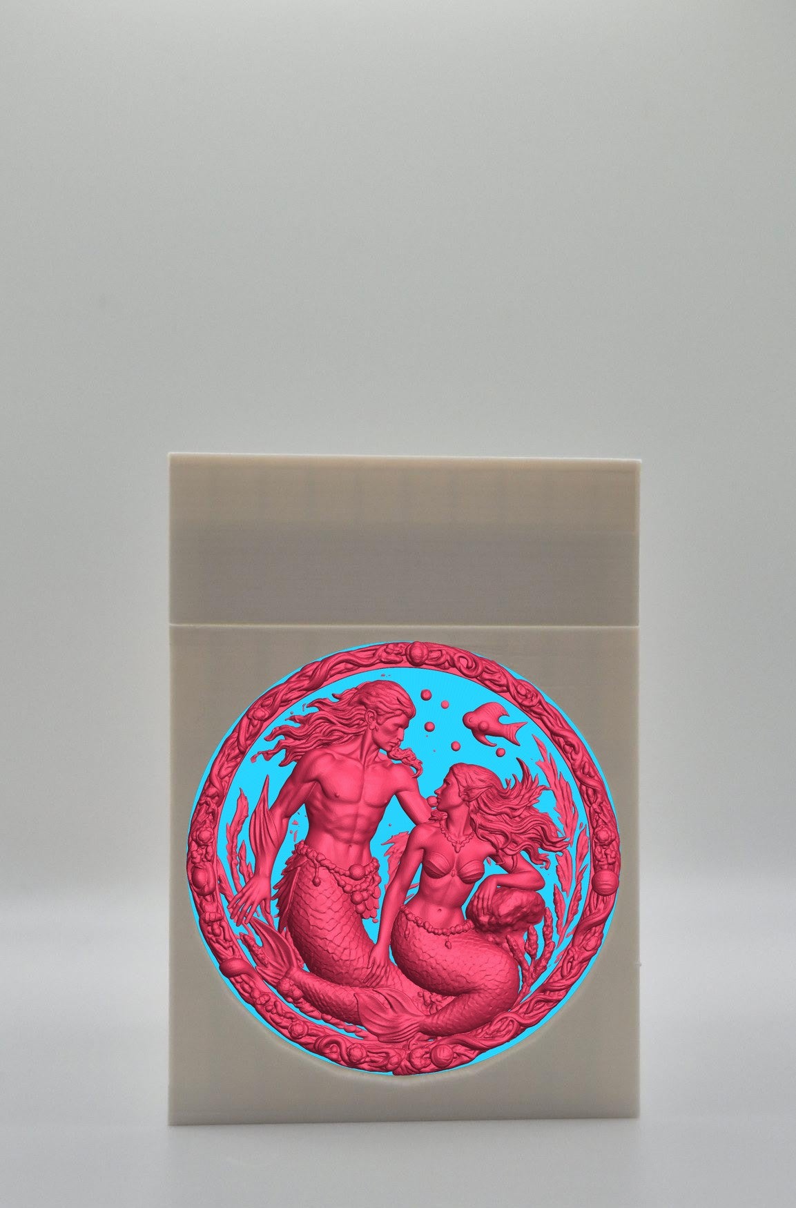 Merfolk Card Box — White