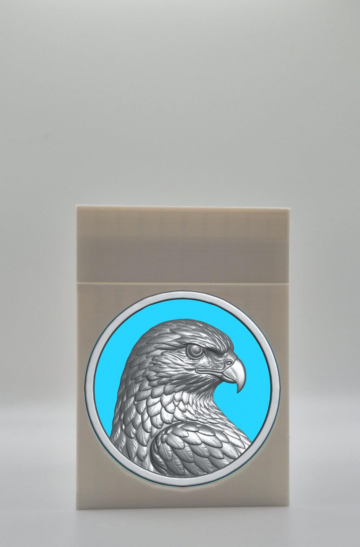 Eagle Card Box — White