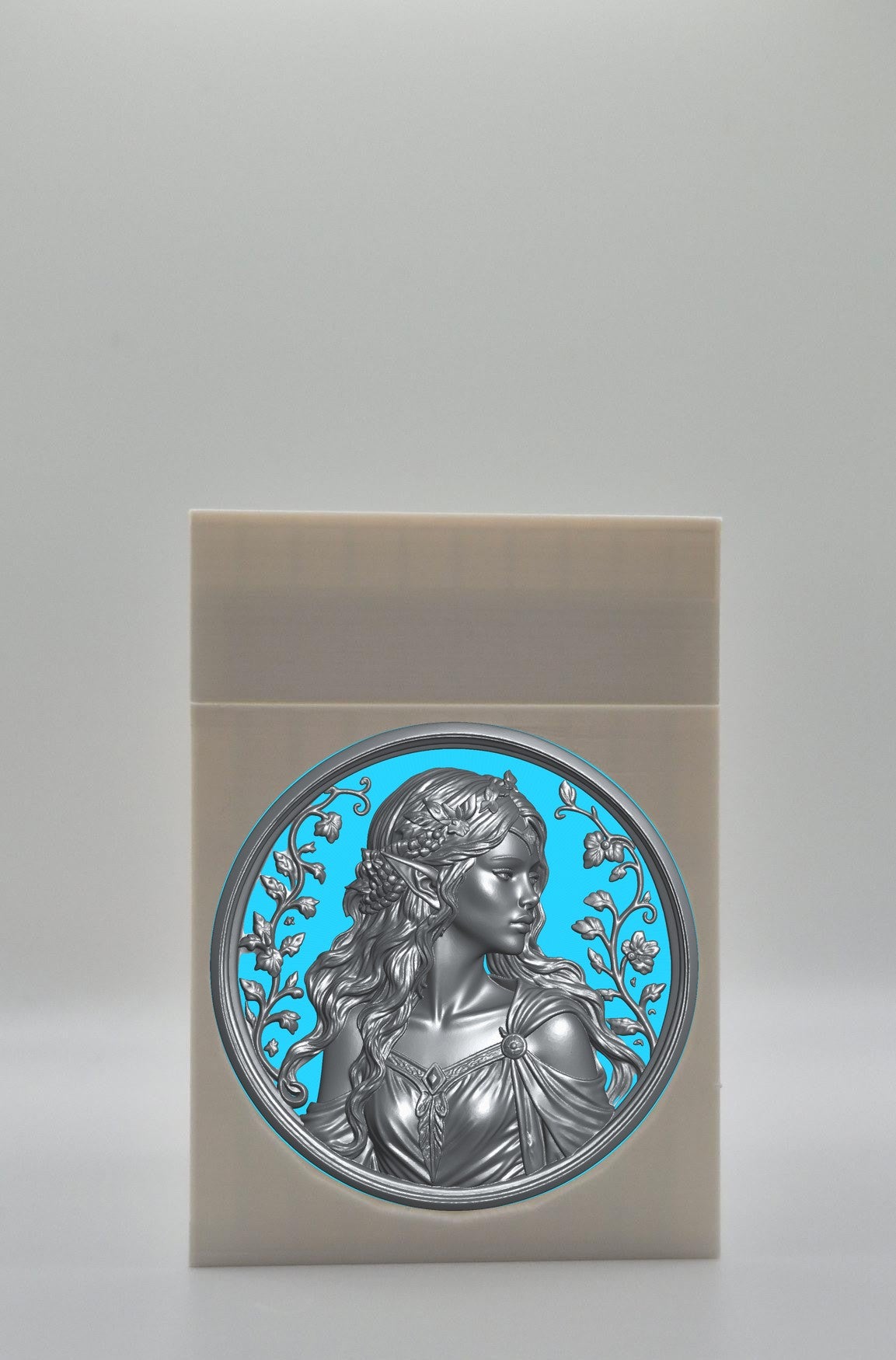 Elf Maiden Card Box — White
