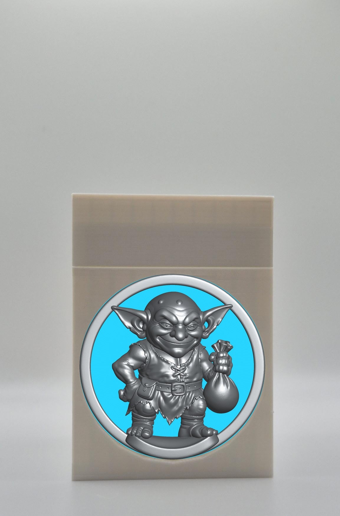 Greedy Goblin Card Box — White